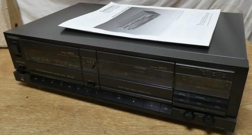 1988 technics t33r cassette - rs-t33r,
