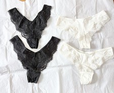 BNWOT H M Cream Black Lace