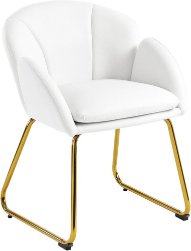 Leather tub chair - chair, vanity