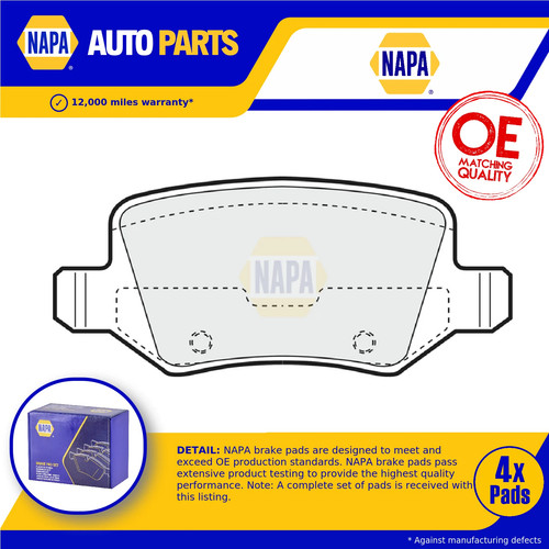 Brake pads set fits - set, mercedes