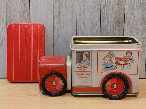 Vintage campbell soup tin - soup,