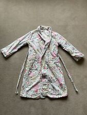 Girls Dressing Gown Lounge Robe Floral Cath Kids Age 7-8 Years