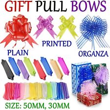 PULL BOWS LARGE 50mm QUALITY Wedding Car Present Christmas Party Gift Wrap
