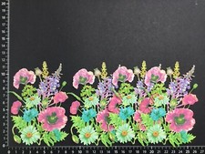 4 X Large Flower Die Cuts, Embellishments, Toppers, Paper Craft