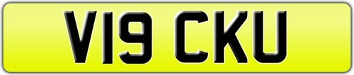 Vick vicky number plate - vicky,