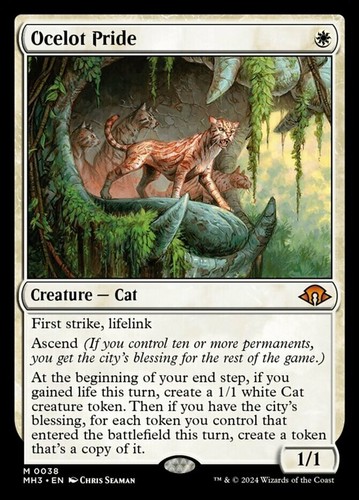 Ocelot pride near mint - ocelot,