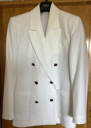 Vintage ladies white - m&s,