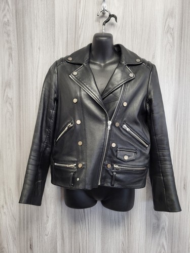 Kooples black lambs leather - kooples,