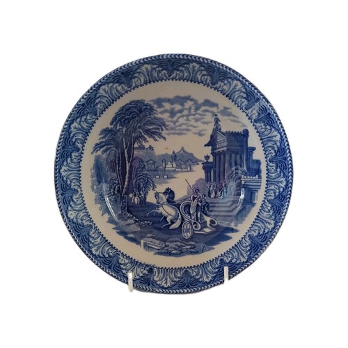 Vintage cauldon blue white - blue, &