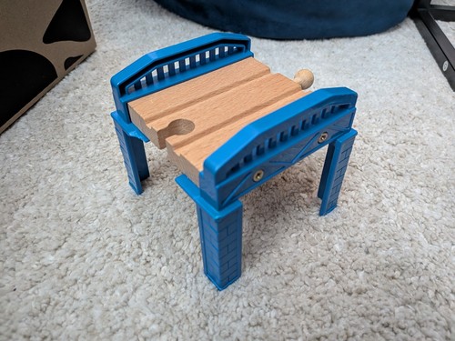 Wooden railway lift bridge - wooden,