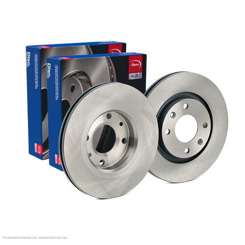 Apec front brake discs - front, for