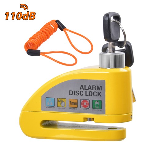 Motorbike security alarm - alarm, disc