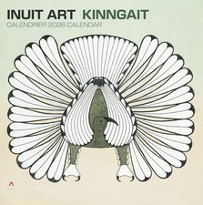 Inuit Art: Kinngait 2026 Wall Calendar by Pomegranate (Calendar)