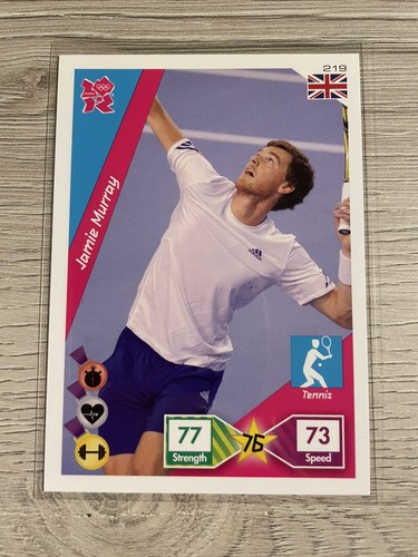 Jamie murray 219 panini - murray,