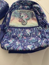 Smiggle Unicorn Seahorse Bag And Pack Lunch Bag
