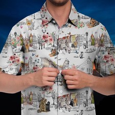 Silky Terrier Hawaiian Shirt