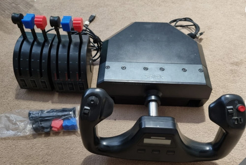 Saitek pz44 yoke - saitek, dual