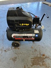 SIP single phase air compressor 25 l tank 1.5 HP, used for pneumatic clamping