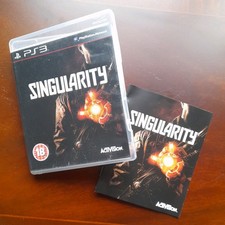 Singularity for PS3 complete with manual (Sony PlayStation 3, 2010)
