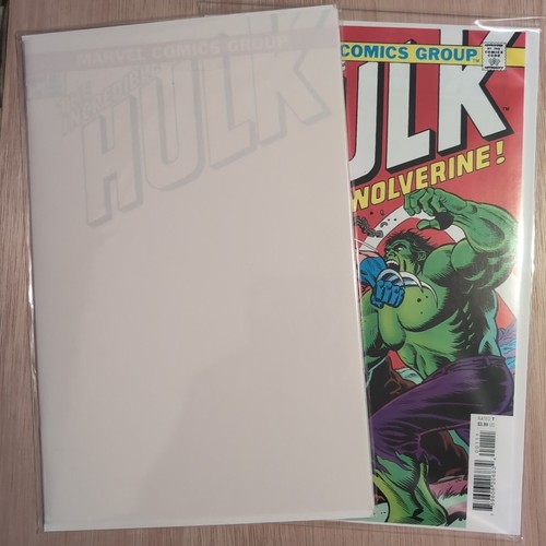 Incredible hulk 181 blank - incredible,