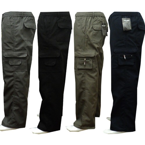 Mens new elasticated - new, cargo