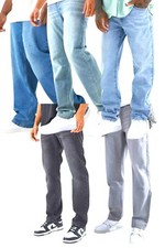 Men Relaxed Fit Rigid Flare