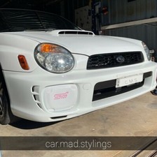 White plastic fog light covers - white,