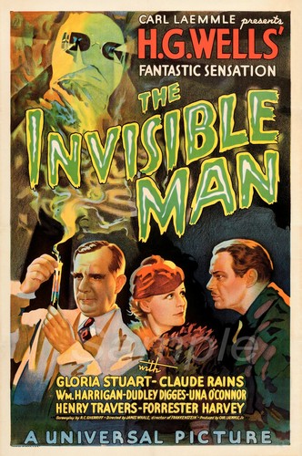 Vintage the invisible man - vintage,