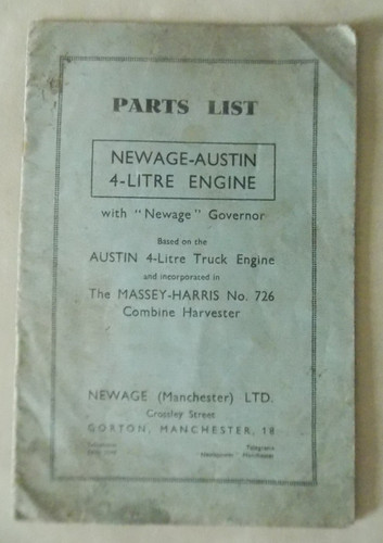 Newage austin litre engine - newage-austin,