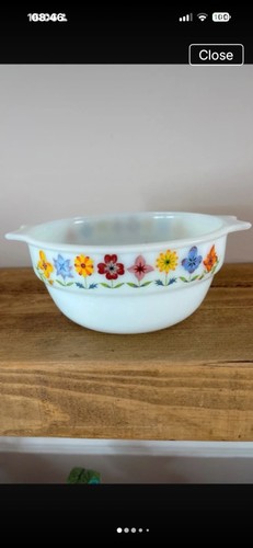 Phoenix opal glassware floral