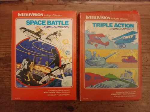 Mattel intellivision triple - mattel,