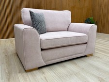 DFS 'Orka' Cuddler Chair Lilac