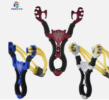 High Velocity Slingshot Catapult Ammo Elastic Camping Garden