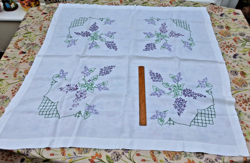 Tablecloth white cotton hand - tablecloth,