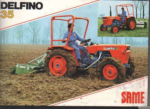 Same delfino tractor - same, "delfino