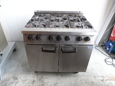 Falcon G2101 Natural Gas 6 Burner Cooker Oven Range (1057) £625 + Vat