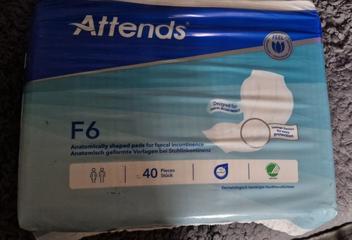 Incontinence pads attend - incontinence,