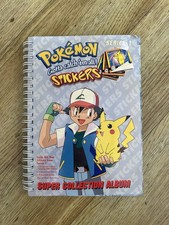 Vintage Pokemon 1999 Artbox Collection Sticker Album Series 1 NEAR COMPLETE
