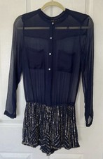 New Zara Women's Playsuit Size