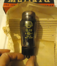 Boxed Mullard EL33 WWII Triode