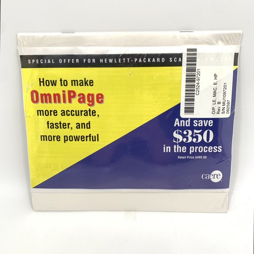 Vintage omnipage limited - omnipage,