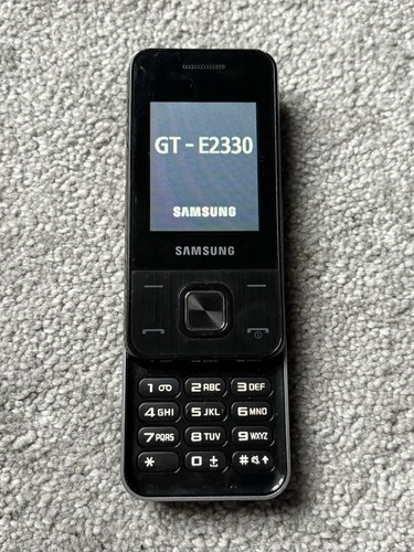 Samsung e2330 black mobile - samsung,