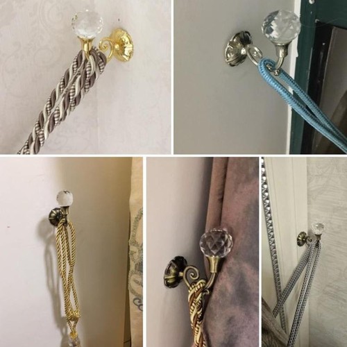 1pieces crystal alloy curtain - crystal,