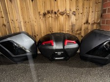 Yamaha Tracer 9 GT 30L Panniers and 45L Top Box Full Set. Genuine Yamaha