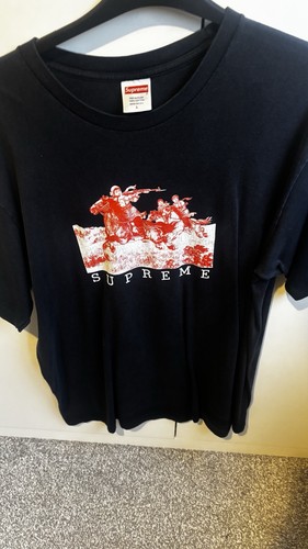 Supreme riders navy shirt - riders,