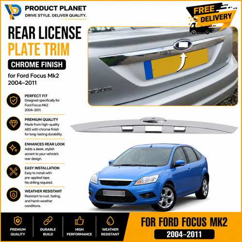 Chrome rear trunk - chrome, boot