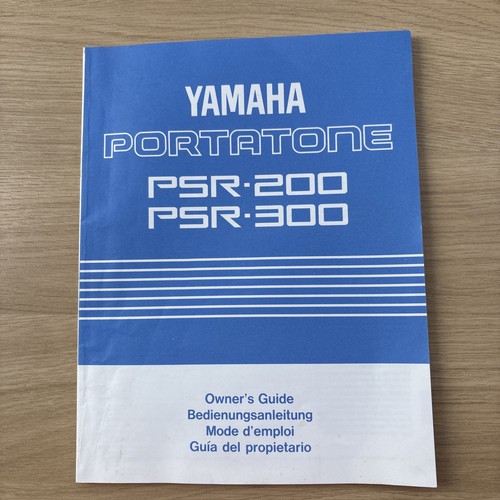 Yamaha psr 200 300 - yamaha,