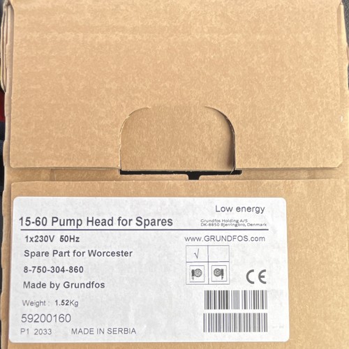 Grundfos pump head spare - grundfos,