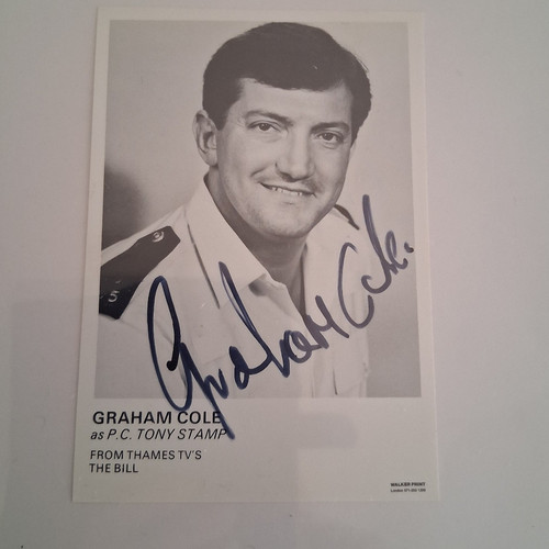 Graham cole signed the bill - cole,