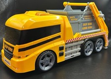 Toy Skip Hire Truck Lights &